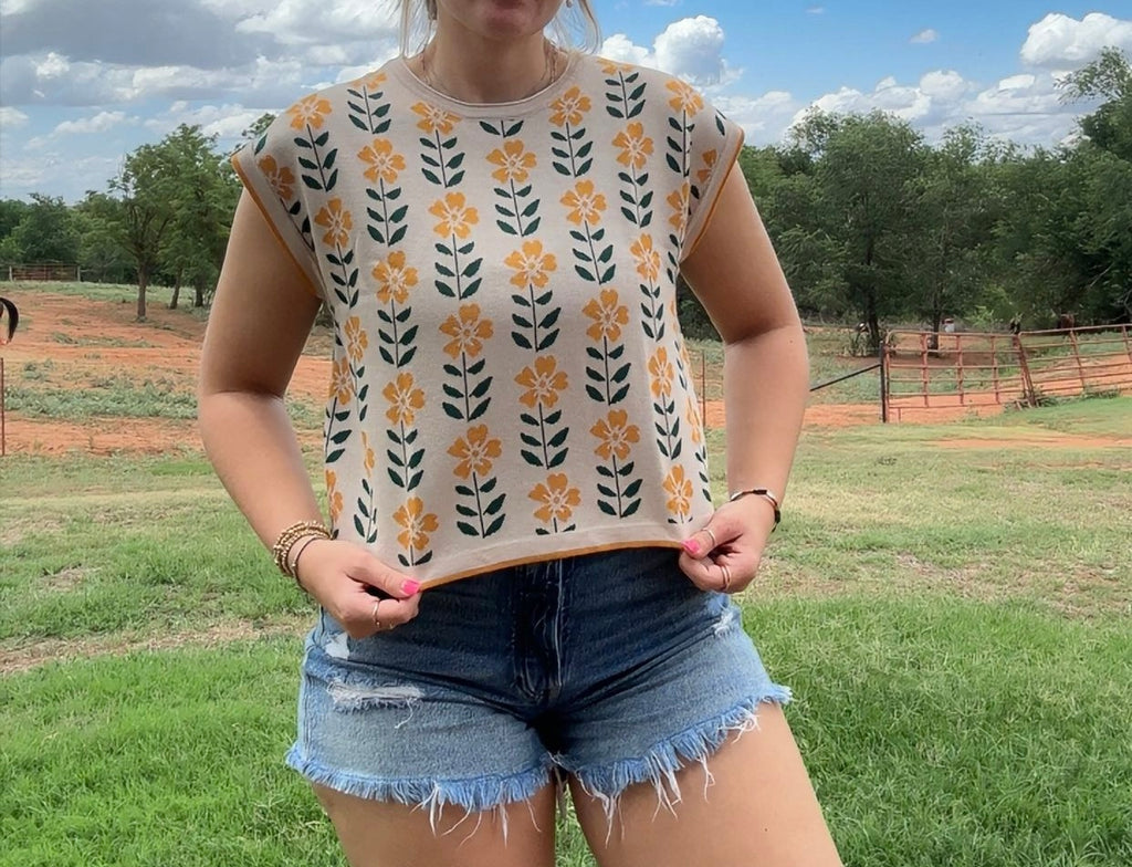 Vintage Floral Shirt