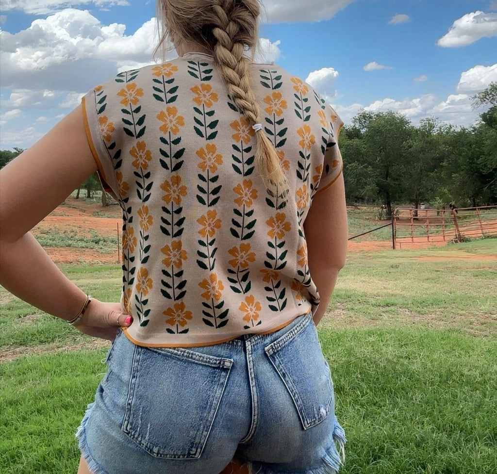Vintage Floral Shirt
